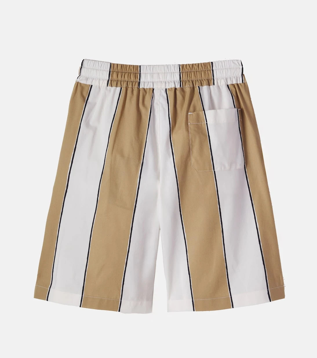 Dolce&Gabbana Kids - Striped cotton shorts