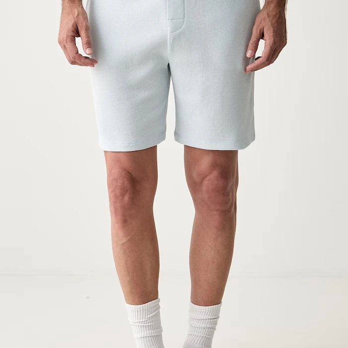 BOSS Erkek Pamuklu Ev Tipi Kısa Şort Waffle Shorts