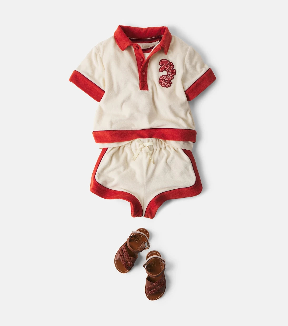 Zimmermann Kids - شورت قطني تيري