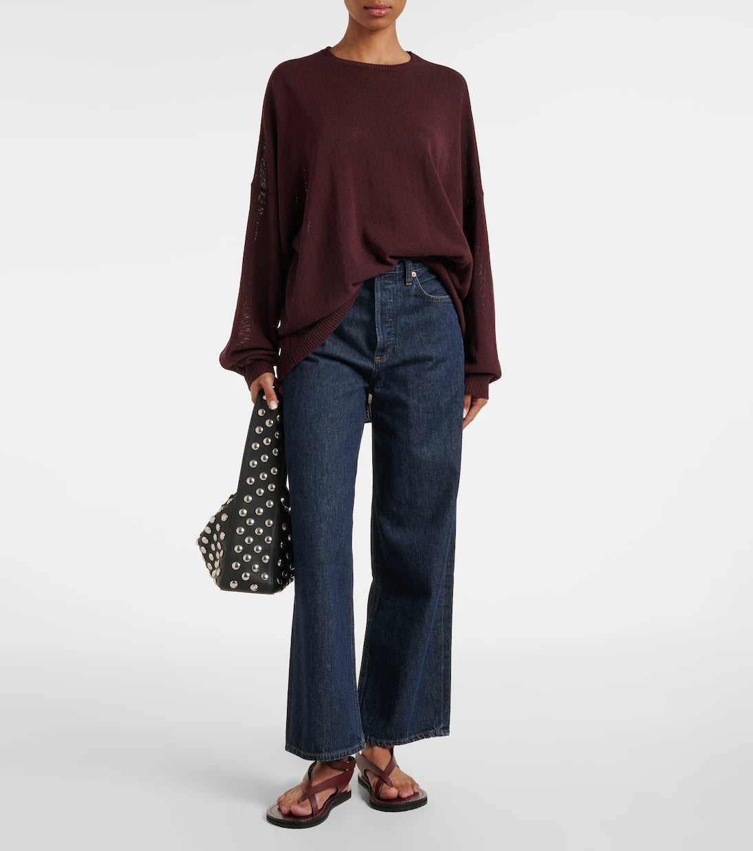 Agolde - Ren high-rise wide-leg jeans