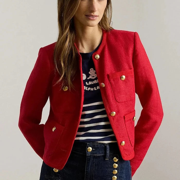 Lauren Ralph Lauren дамско сако от лен