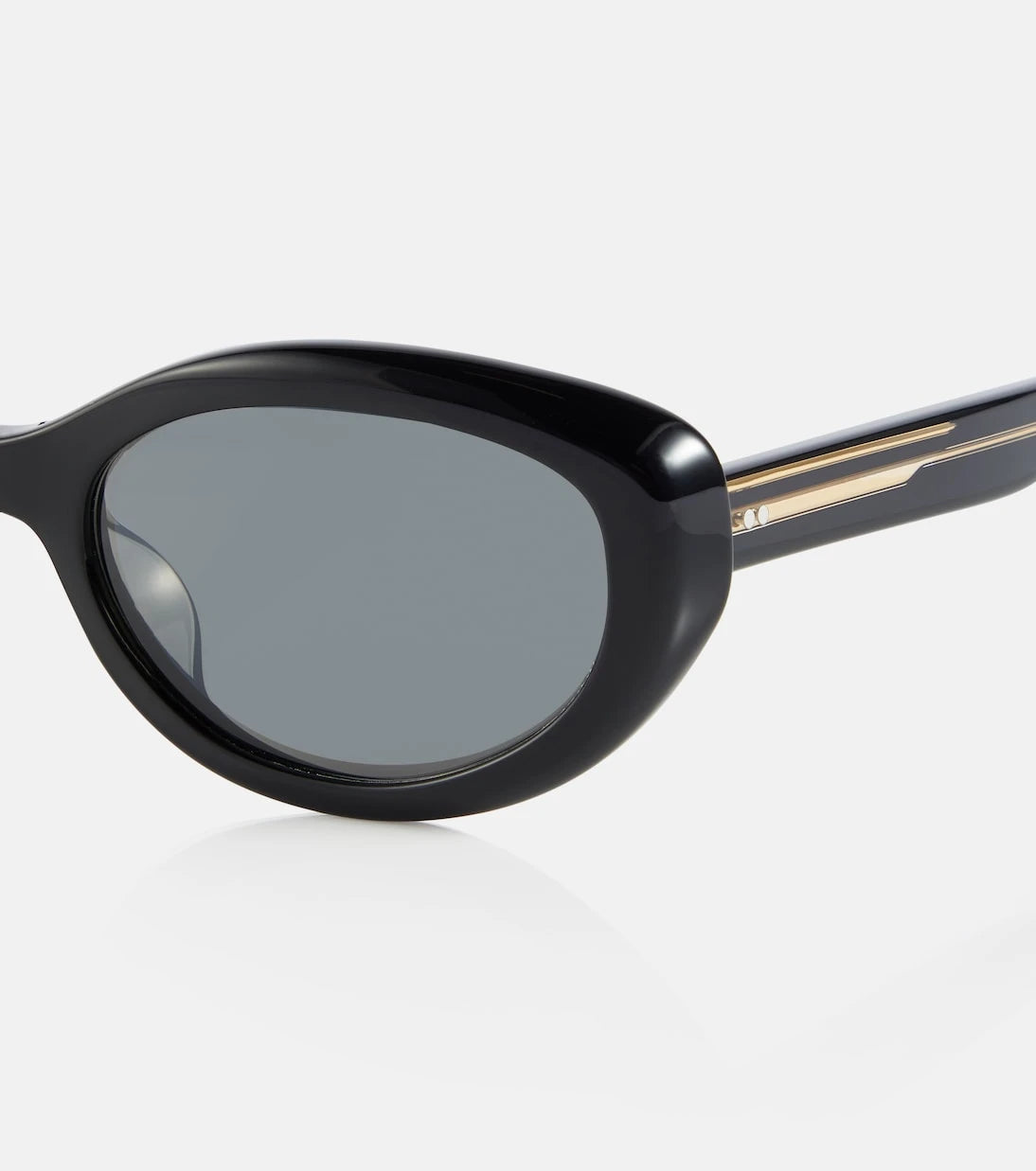 Khaite - x Oliver Peoples 1969C oval sunglasses