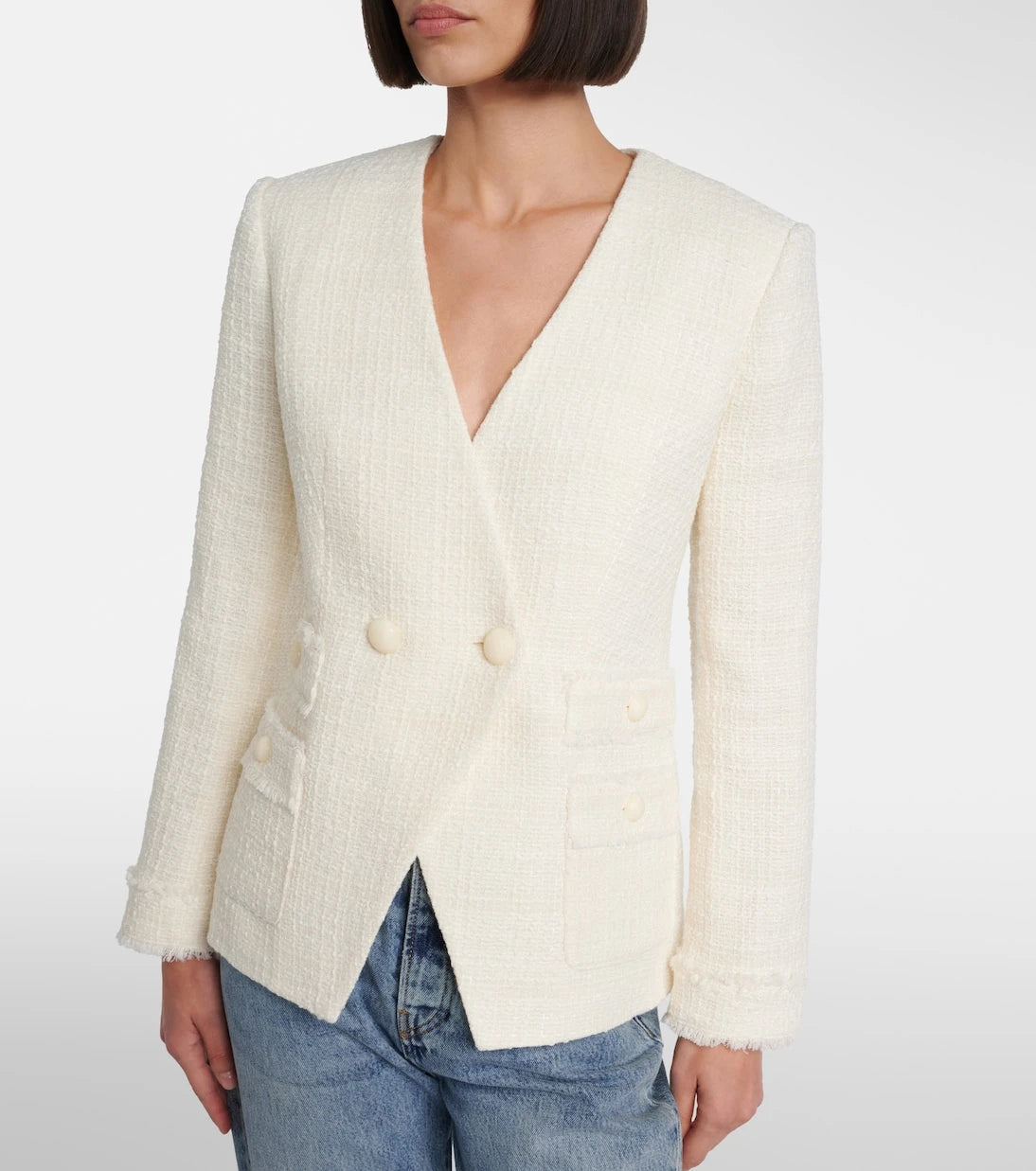 Veronica Beard - Double-breasted tweed blazer
