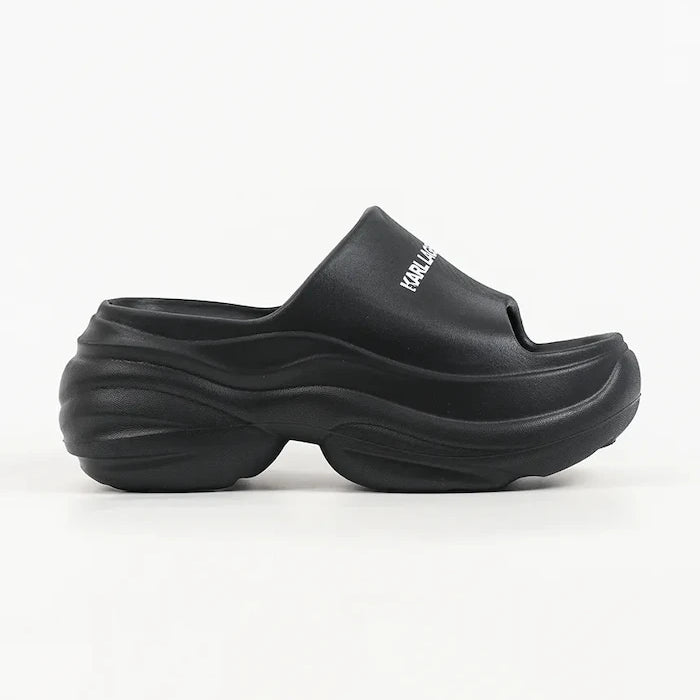 Karl Lagerfeld kadın platform terlik Kontour Slide