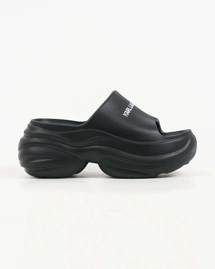 Karl Lagerfeld kadın platform terlik Kontour Slide