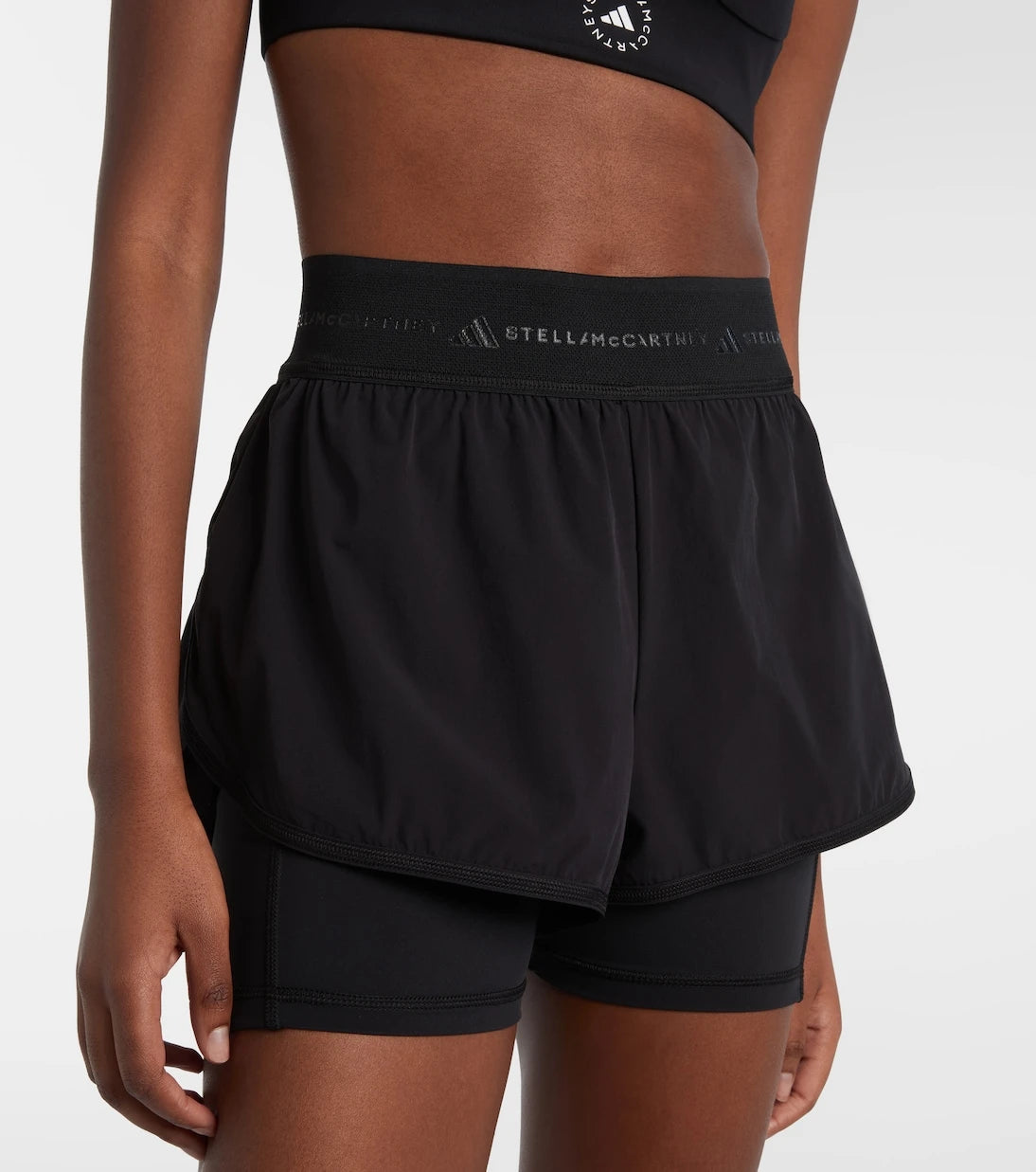 Adidas by Stella McCartney - Logo shorts