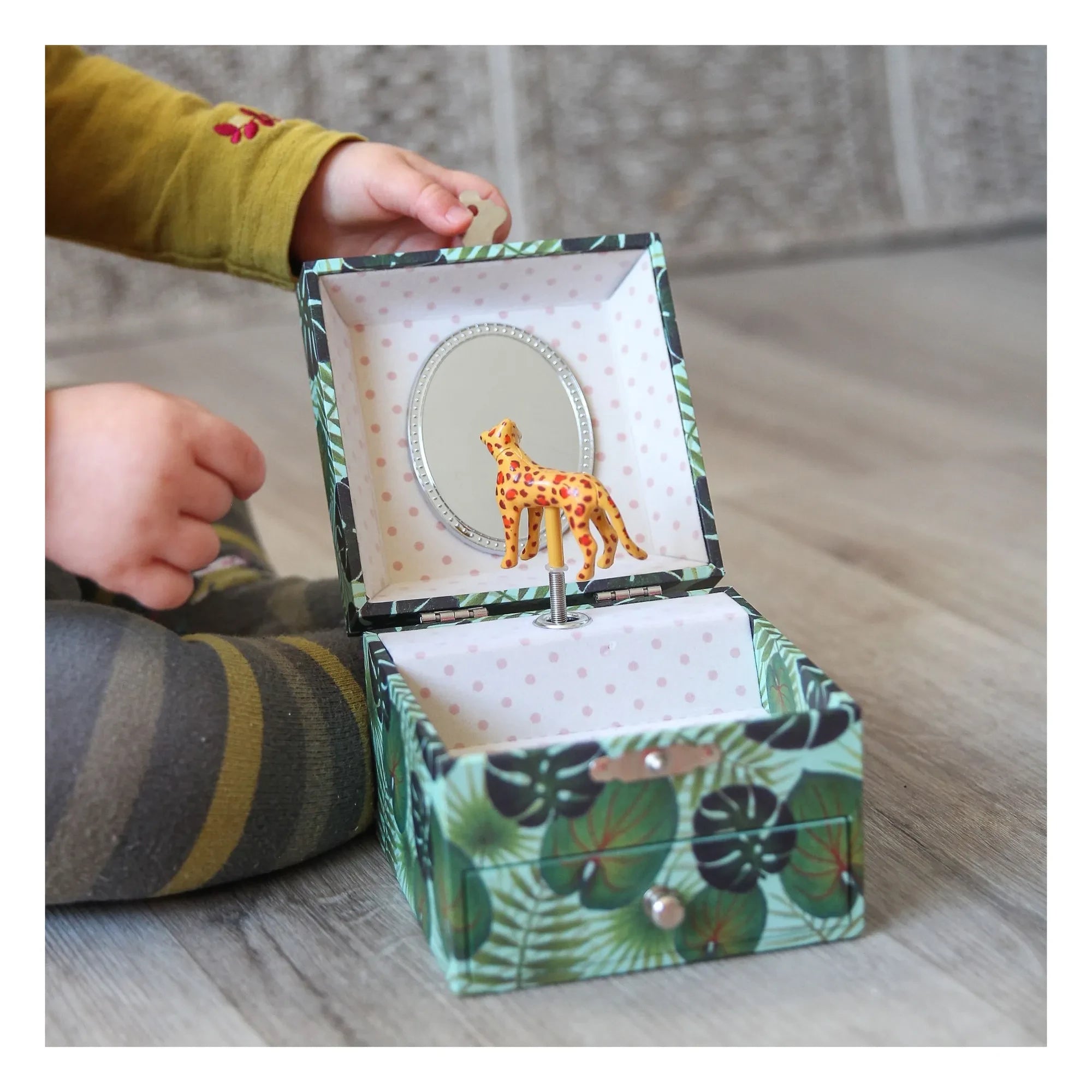 Trousselier - Savane music box | Green