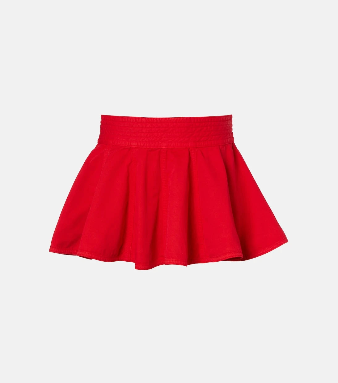 Alaïa - Peplum denim belt