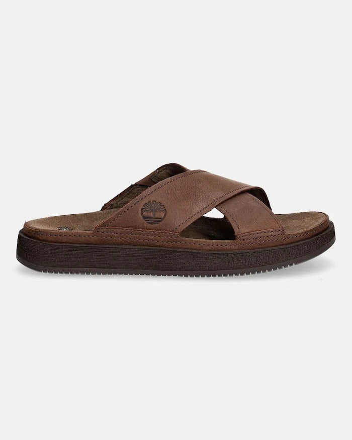 Timberland чехли мъжки от кожа Casco Cove Slide