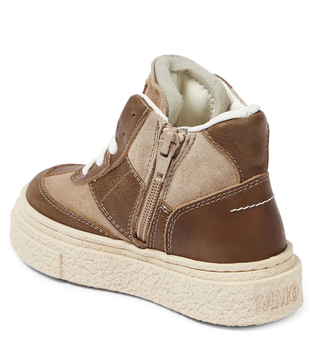 MM6 Maison Margiela Kids - Suede sneaker boots