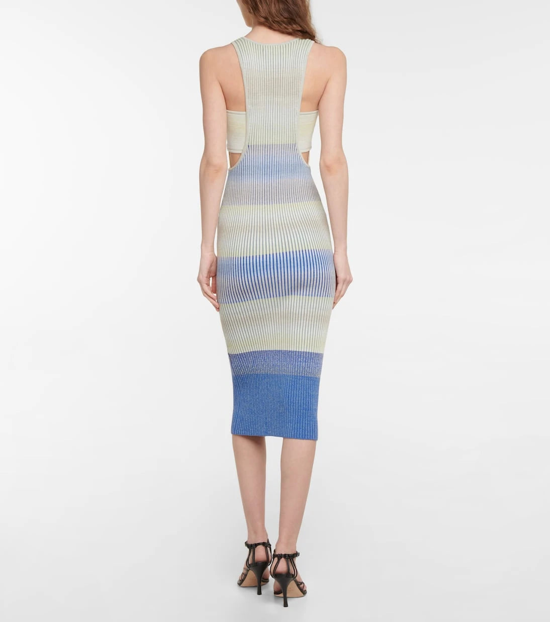 Simkhai - Colleen striped midi dress