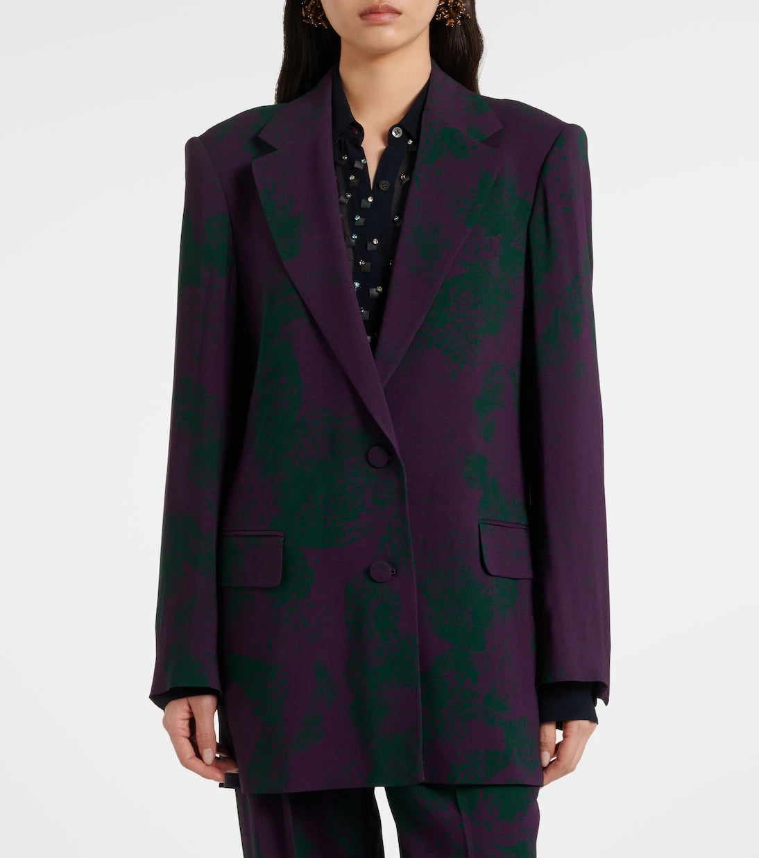 Dries Van Noten - Printed blazer