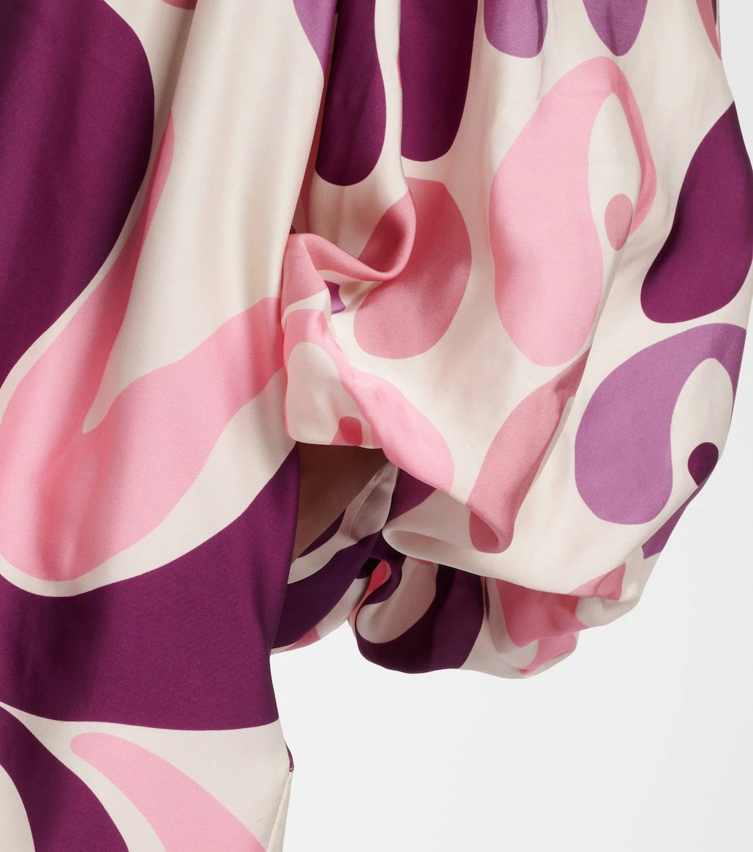 Adriana Degreas - Printed satin minidress