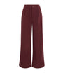 Brown Wide-Leg Floris Trousers