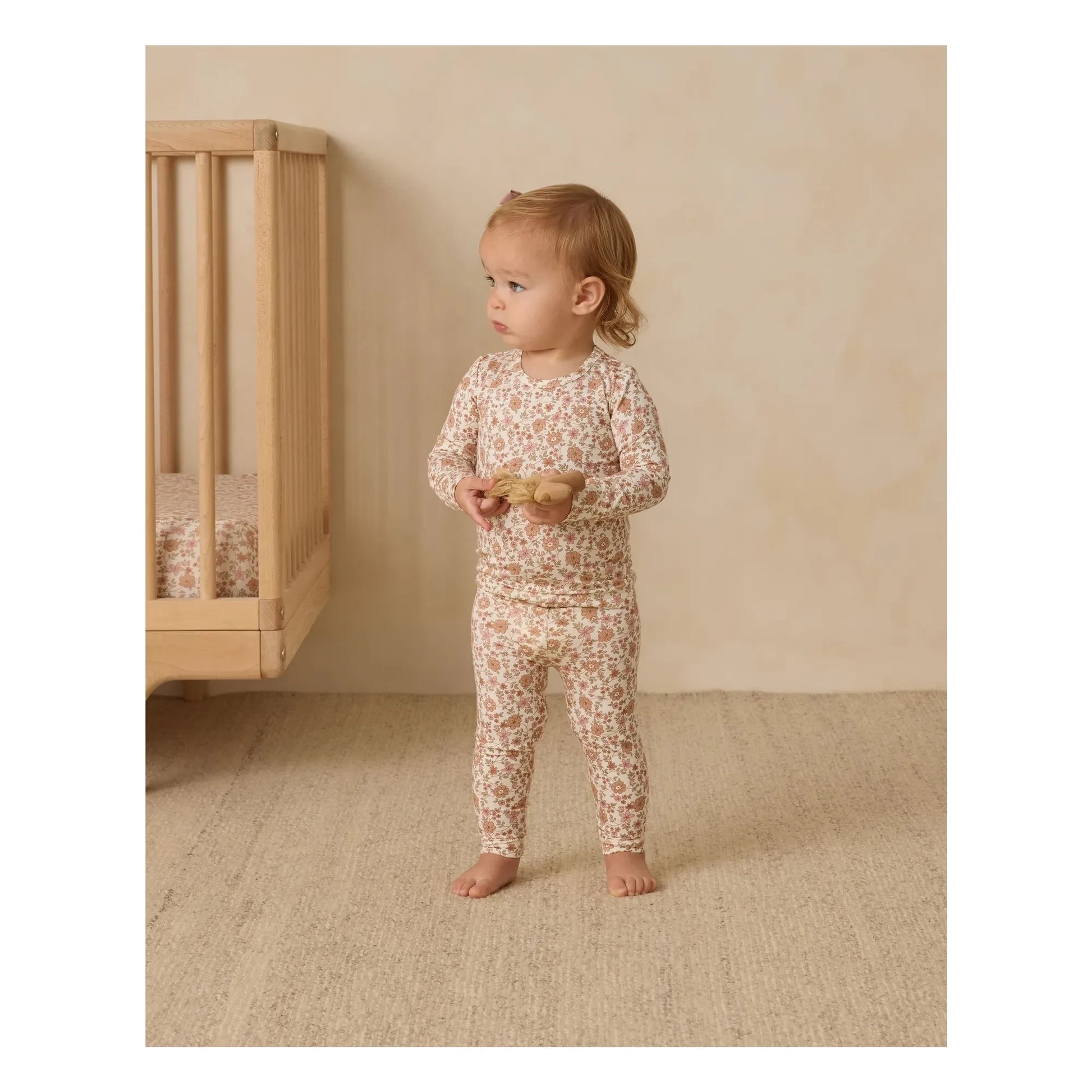 Quincy Mae - Bloom Bamboo pyjamas | Ivory