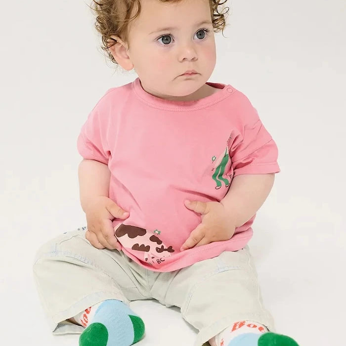 Bobo Choses Farm Adventure Bebek Pamuk Tişört