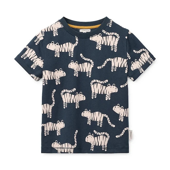 Liewood тениска за деца Francis Printed SS T-shirt