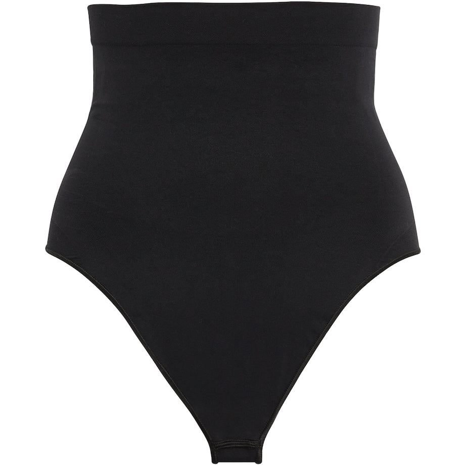 Skims Black Seamless Sculpt High-Waist Thong