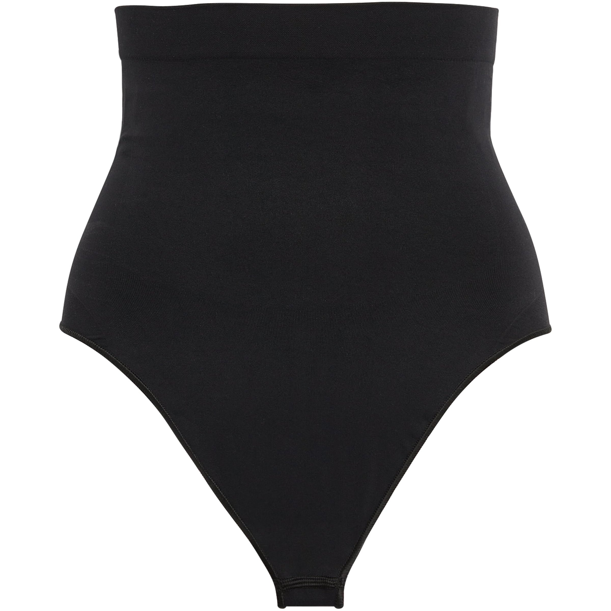 Skims Black Seamless Sculpt High-Waist Thong
