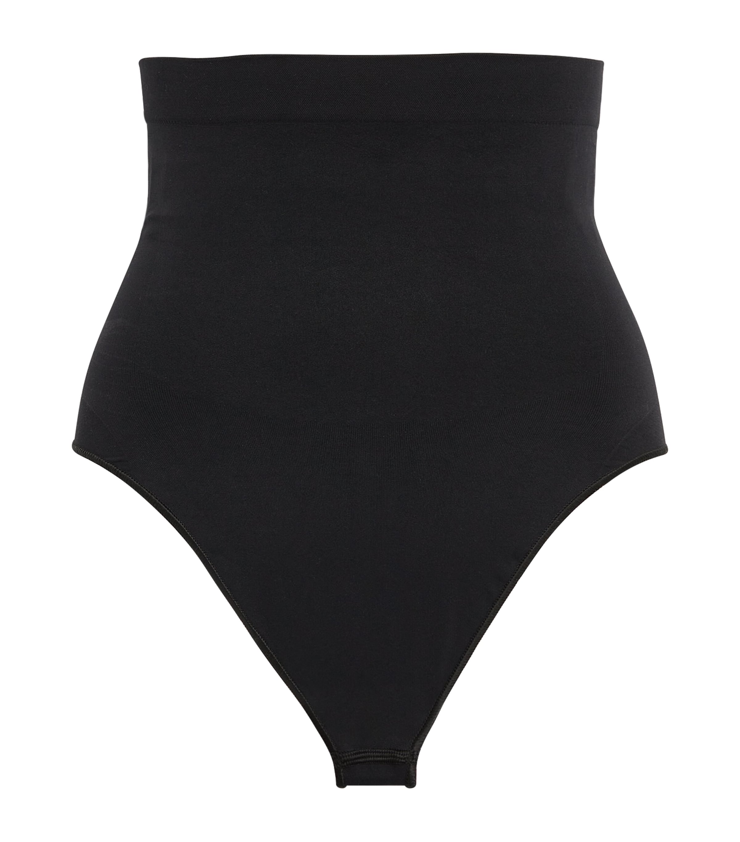 Skims Black Seamless Sculpt High-Waist Thong