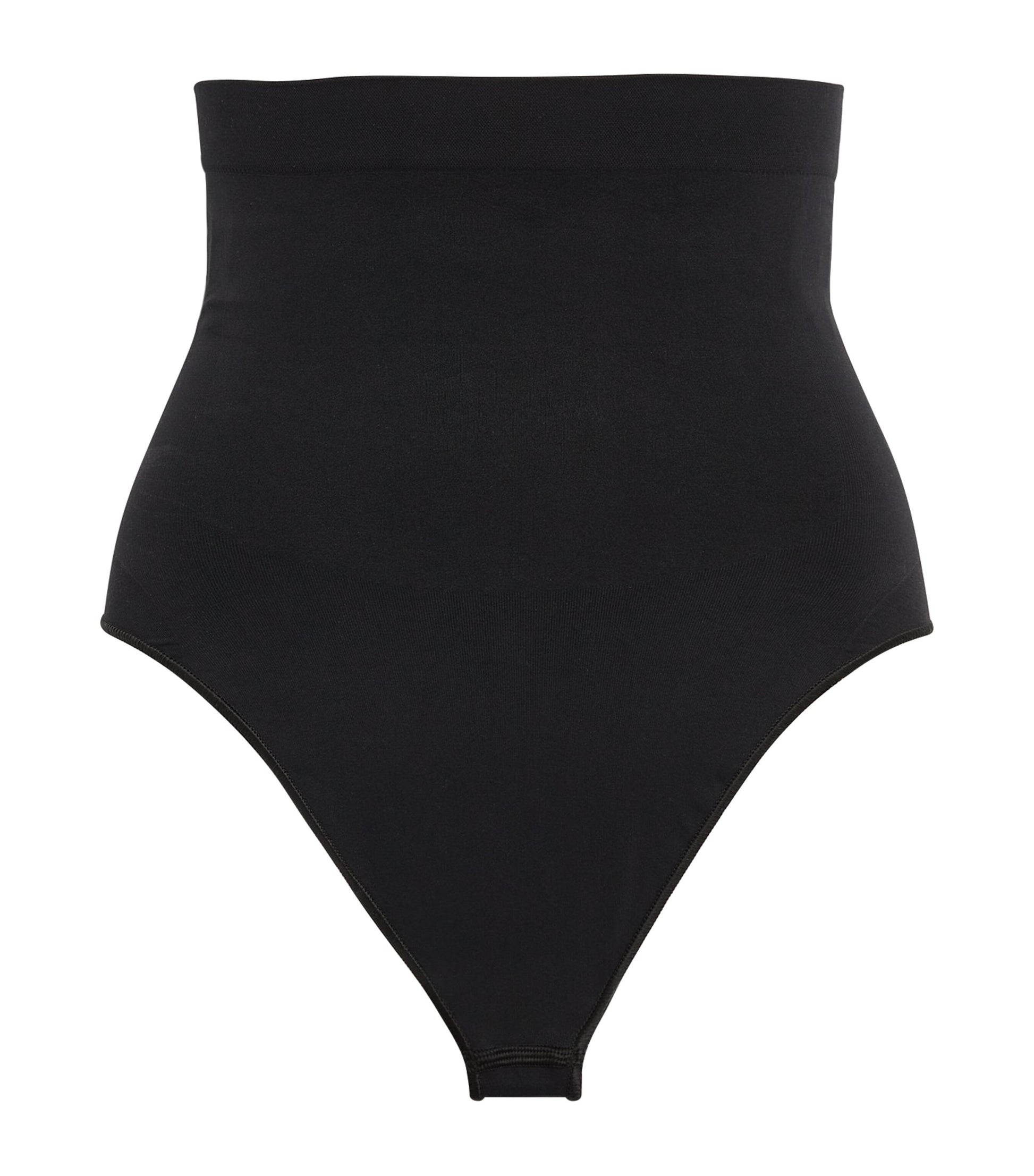 Skims Black Seamless Sculpt High-Waist Thong
