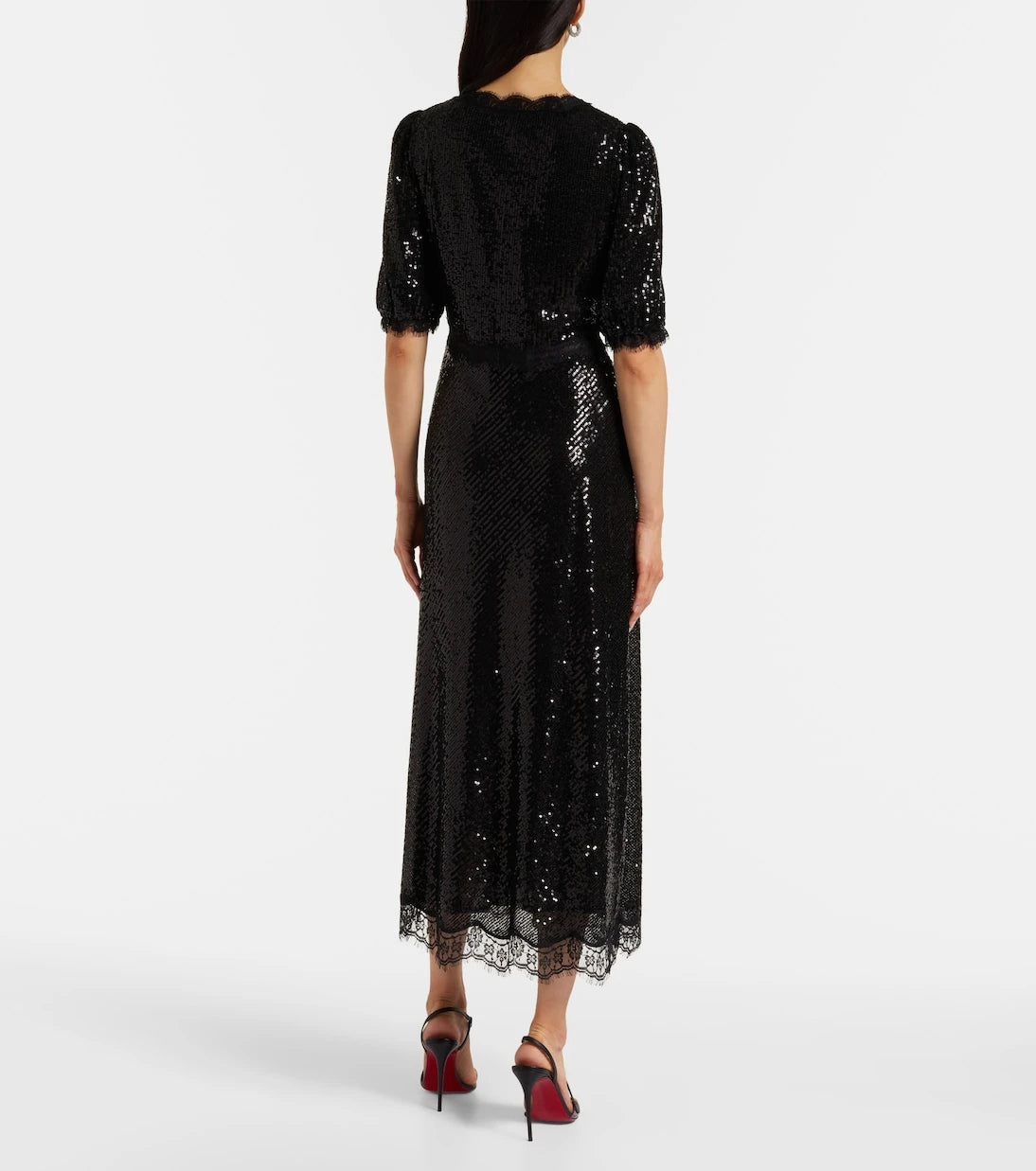 Rixo - Verena sequined maxi dress