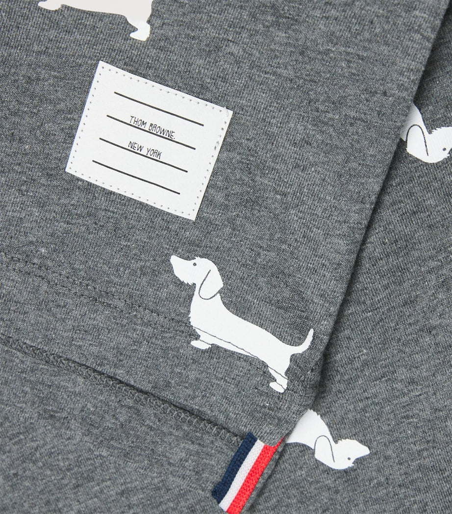 Thom Browne Kids Cotton Dog T-Shirt (2-12 Years)