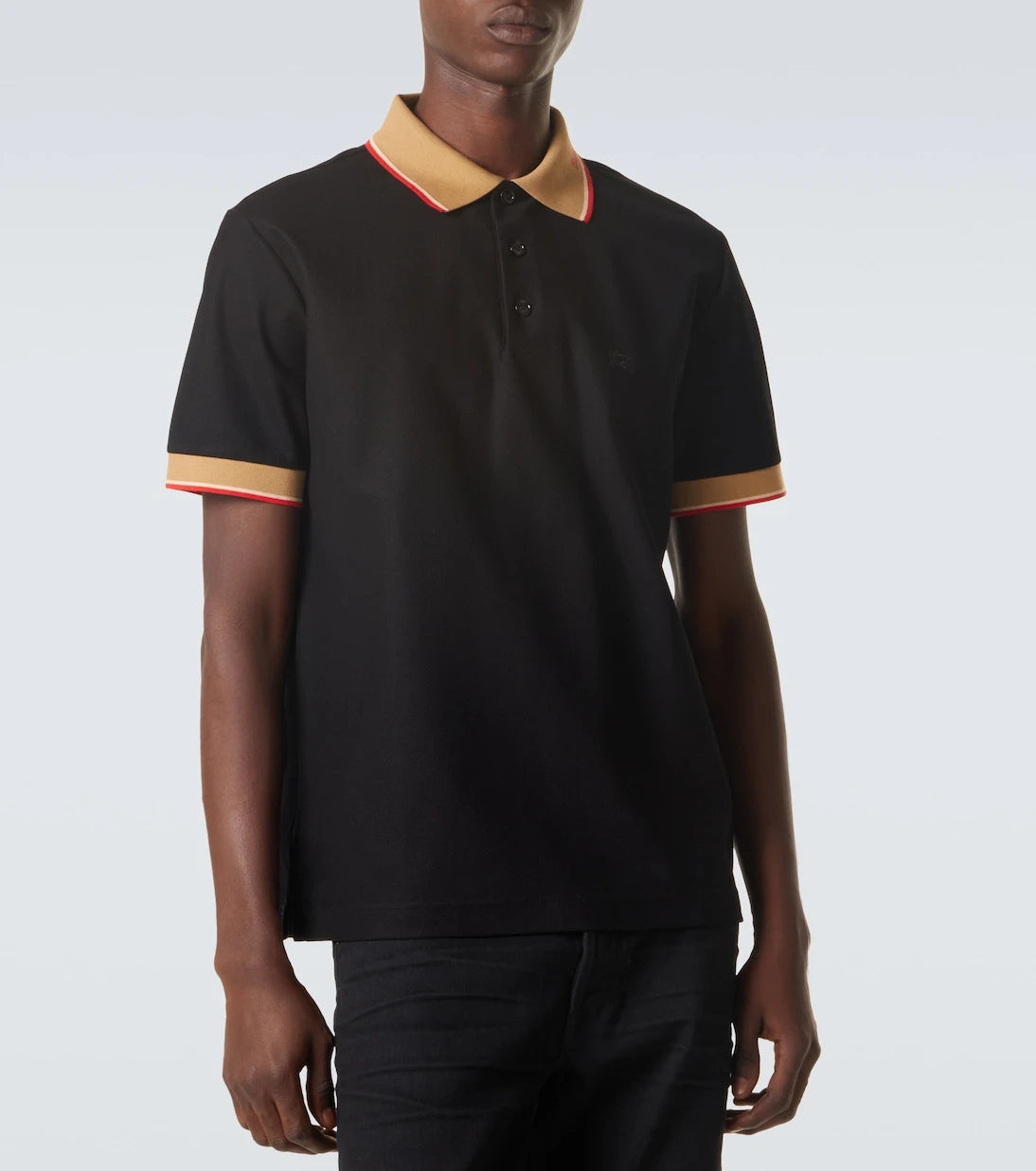Burberry - Evan cotton polo shirt