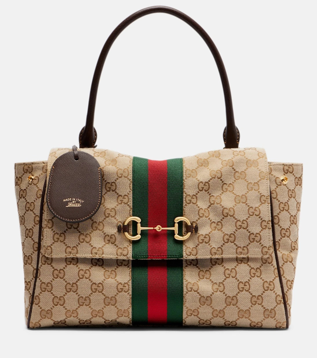 Gucci - حقيبة توت متوسطة Paparazzo GG canvas