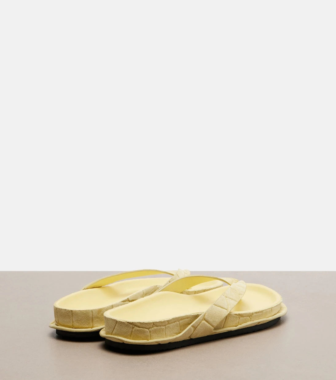 Jacquemus - Tatanes suede thong sandals