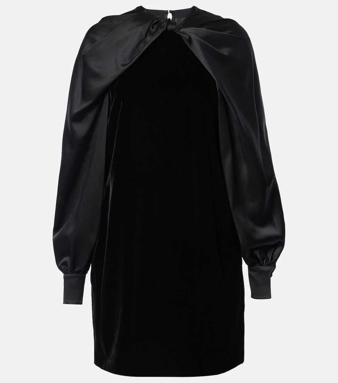 Max Mara - Zarella velvet and satin minidress