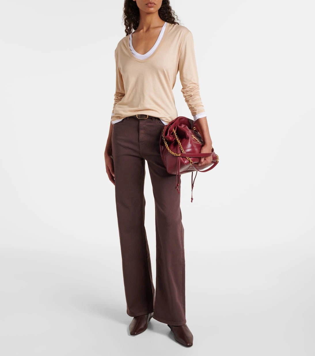 AG Jeans - New Baggy wide-leg jeans