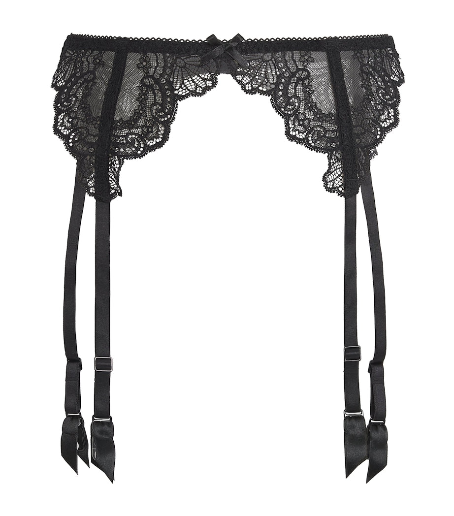 Aubade Black Lace Danse Des Sens Suspender Belt