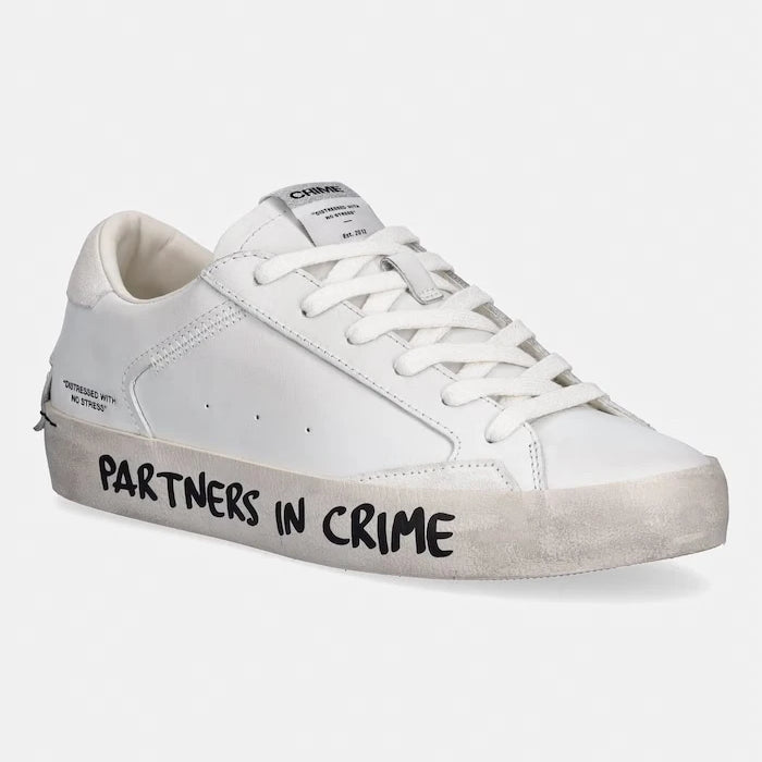 Crime London DISTRESSED маратонки дамски от кожа