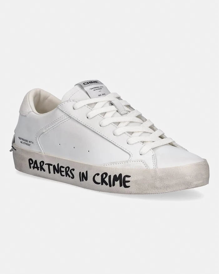 Crime London DISTRESSED маратонки дамски от кожа