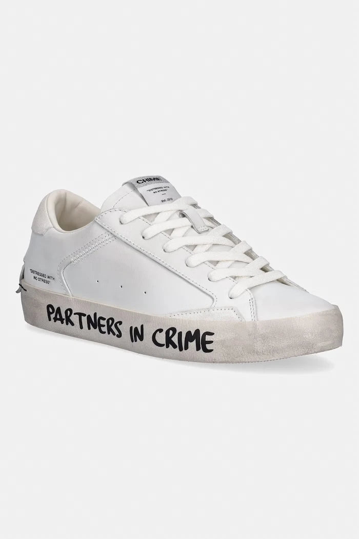 Crime London DISTRESSED маратонки дамски от кожа