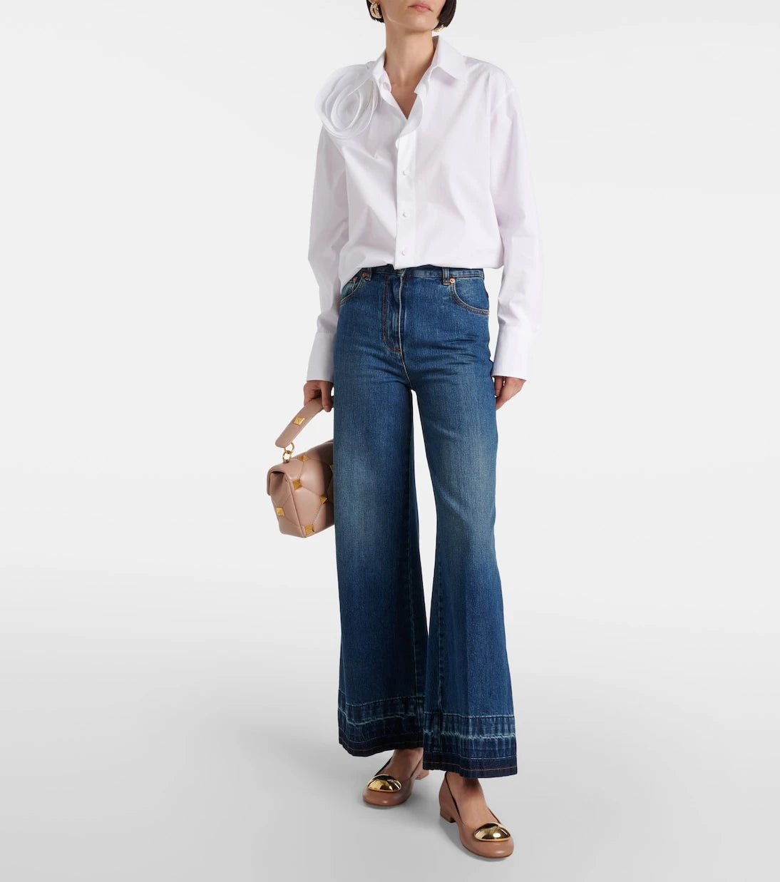 Gianvito Rossi - Sphera leather ballet flats