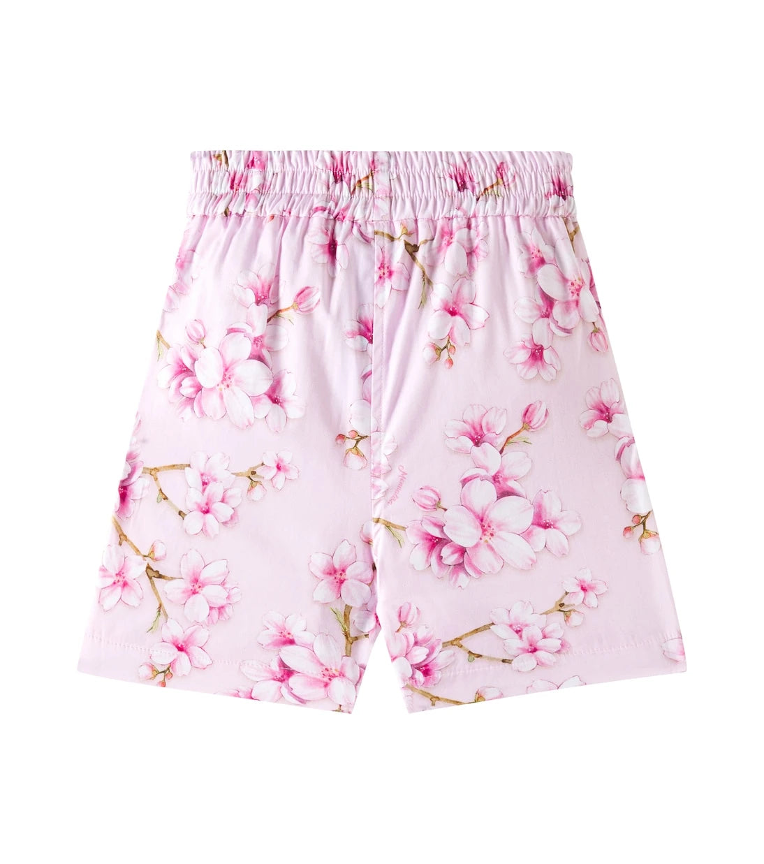 Monnalisa - Floral cotton poplin shorts