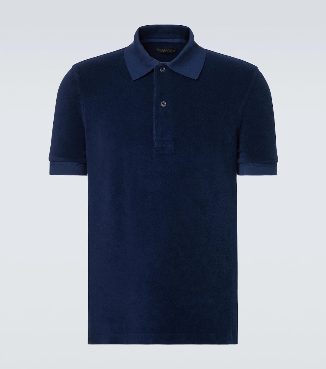 Tom Ford - Cotton-blend terry polo shirt