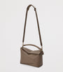 LOEWE Brown Medium Leather Puzzle Edge Top-Handle Bag