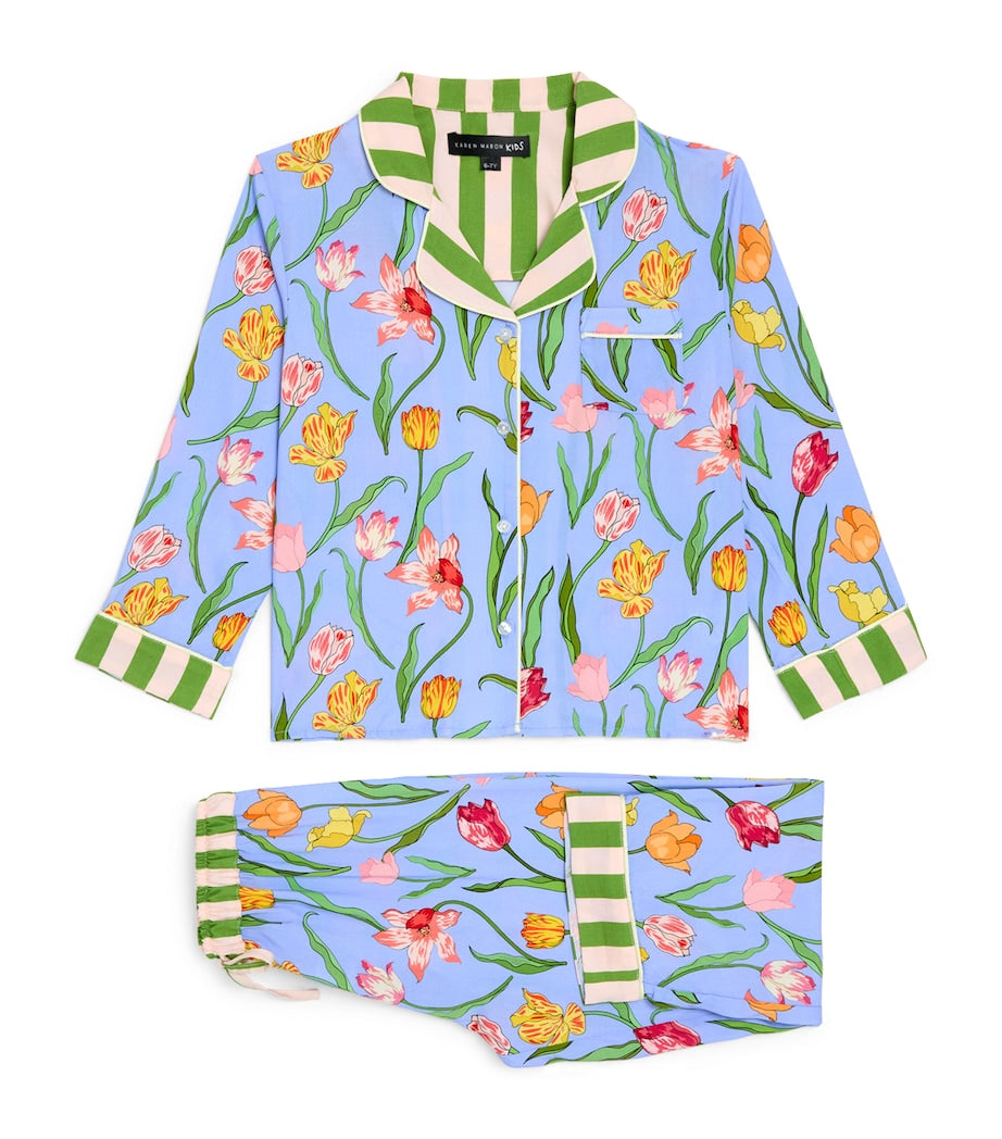 KAREN MABON KIDS Tulips Pyjama Set (2-13 Years)