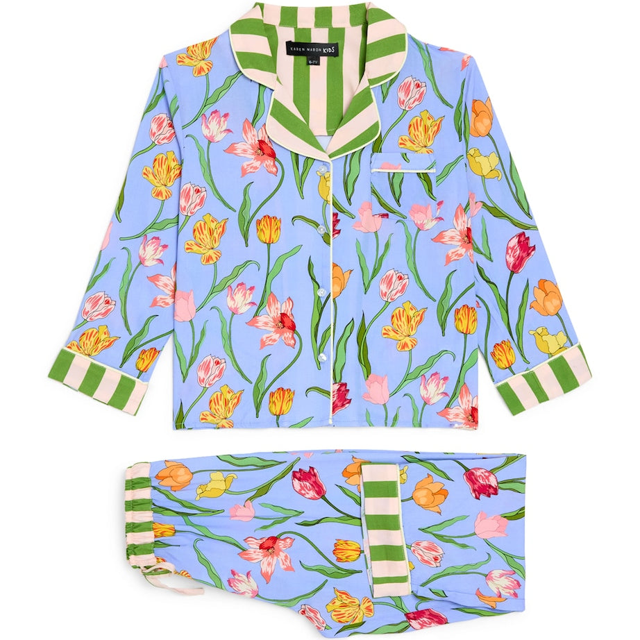KAREN MABON KIDS Tulips Pyjama Set (2-13 Years)