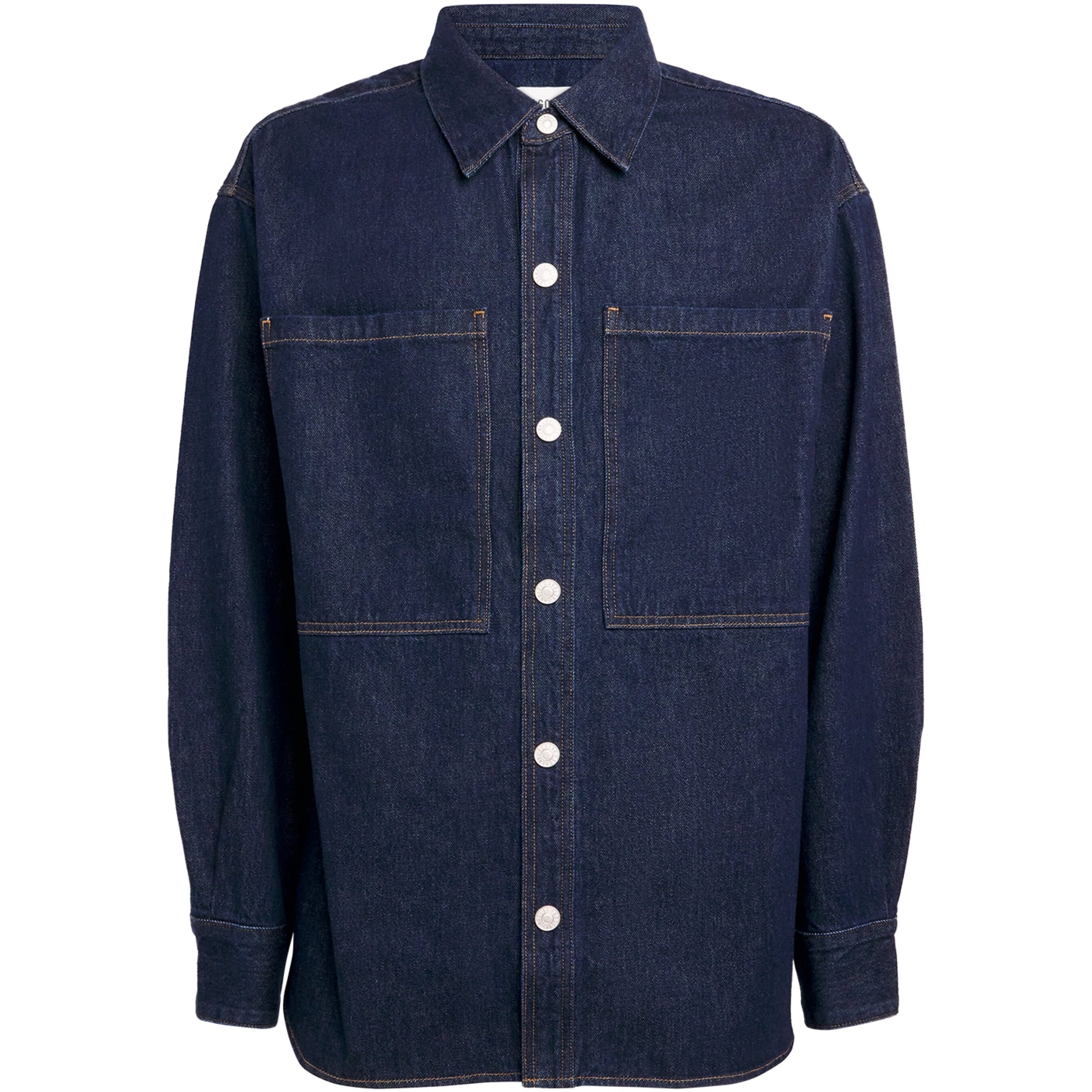 AGOLDE Purple Regenerative Denim Overshirt