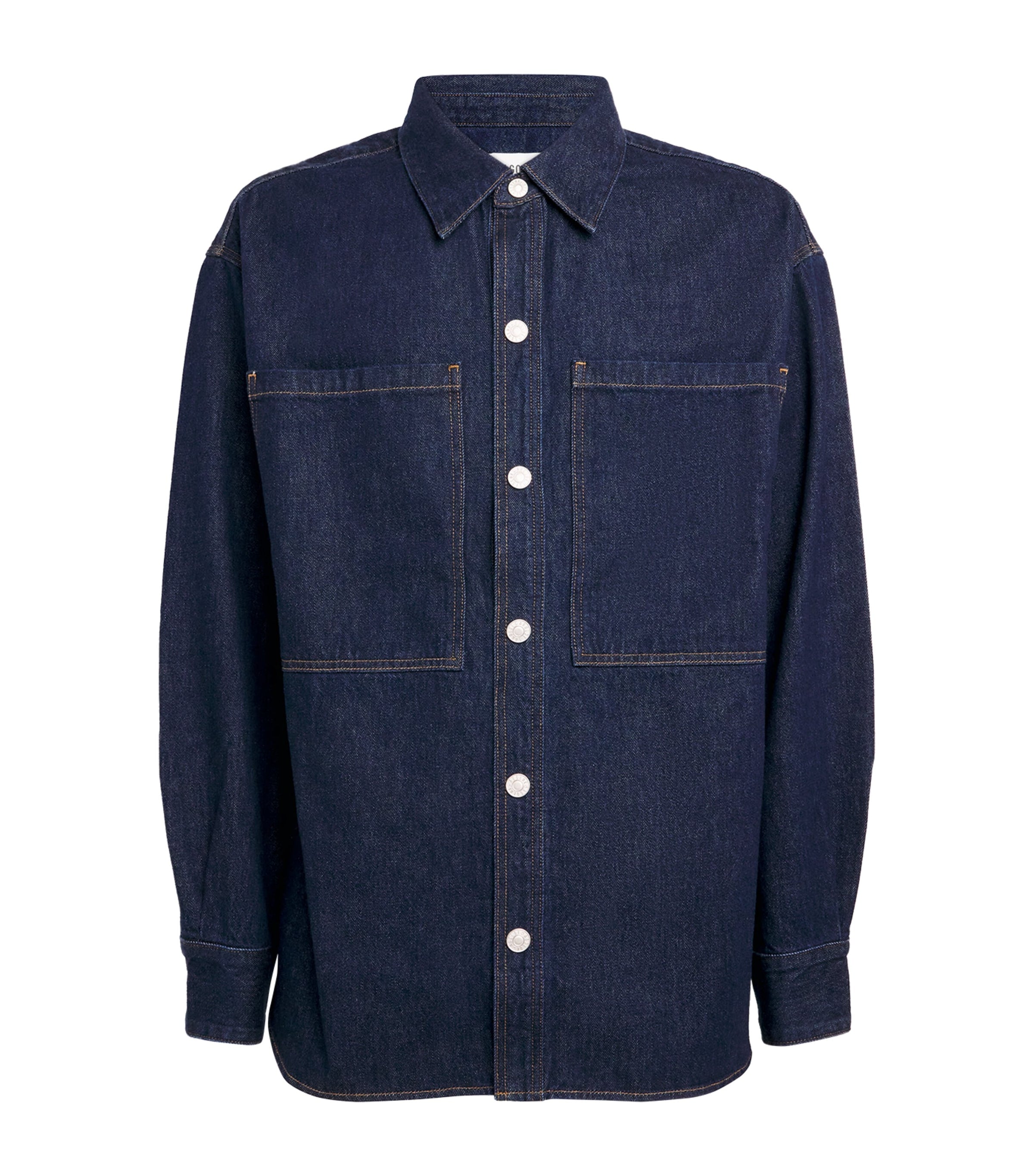 AGOLDE Purple Regenerative Denim Overshirt