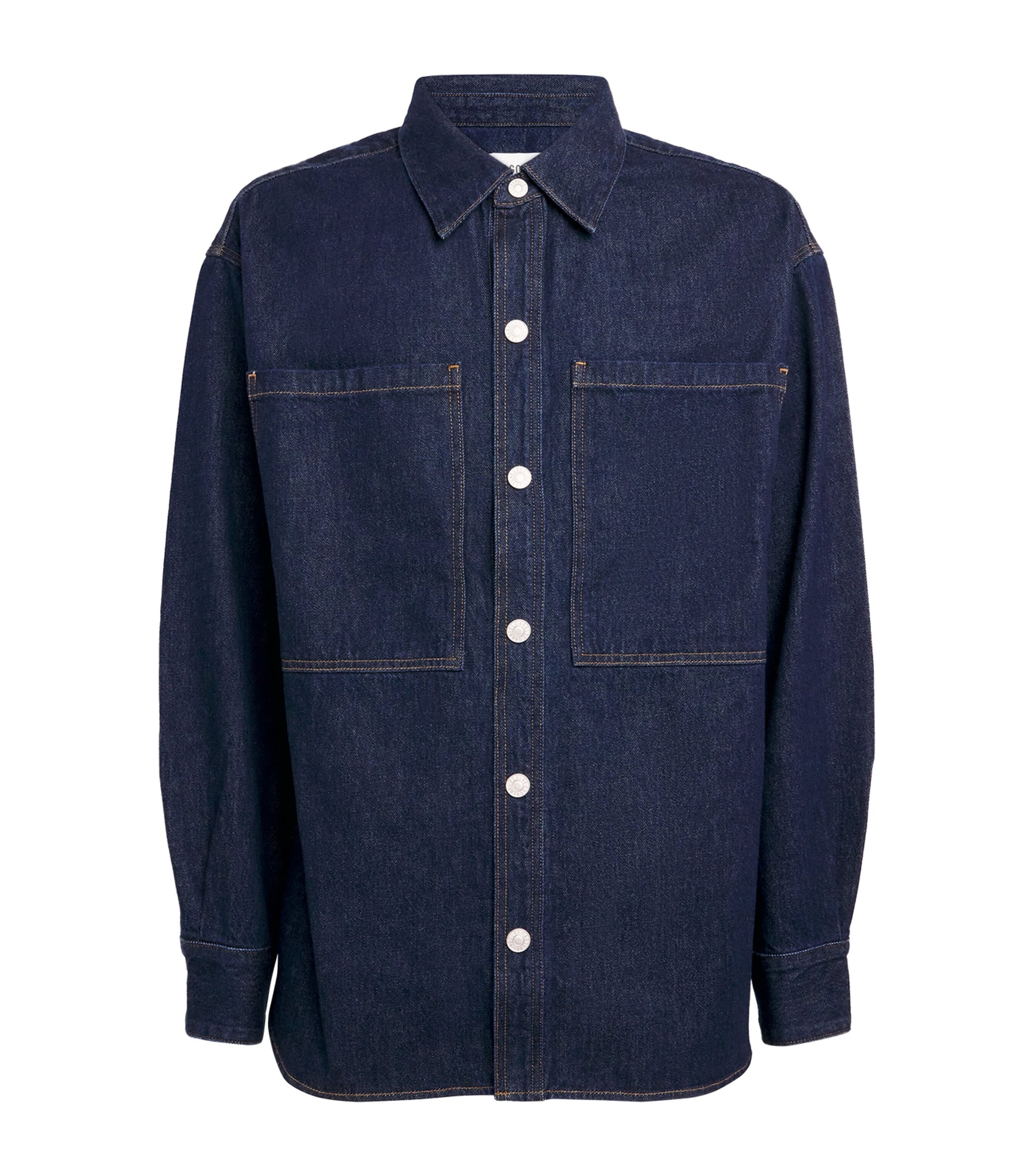 AGOLDE Purple Regenerative Denim Overshirt
