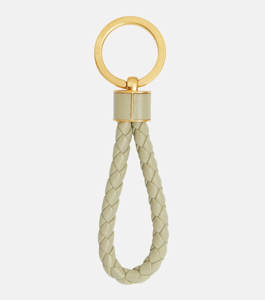 Bottega Veneta - Intreccio leather keyring