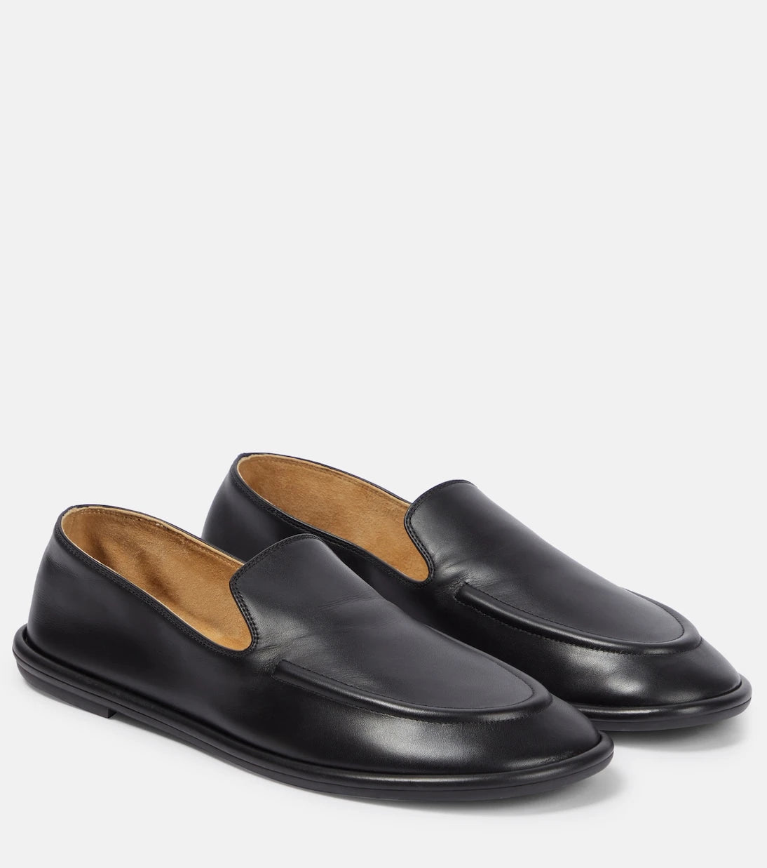 The Row - Canal leather loafers