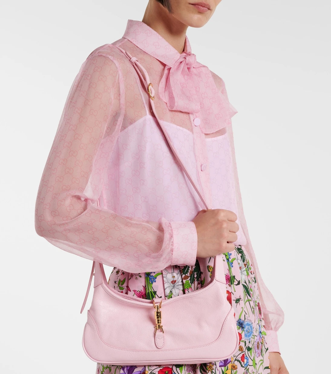 Gucci - Jackie Slim Medium leather shoulder bag