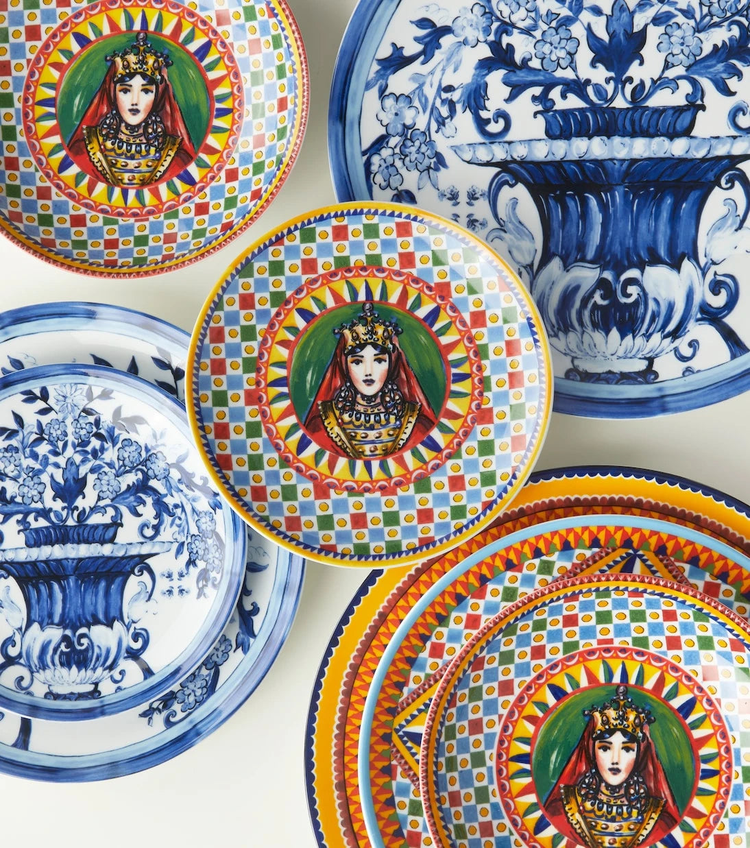 Dolce&Gabbana Casa - Carretto Siciliano charger plate