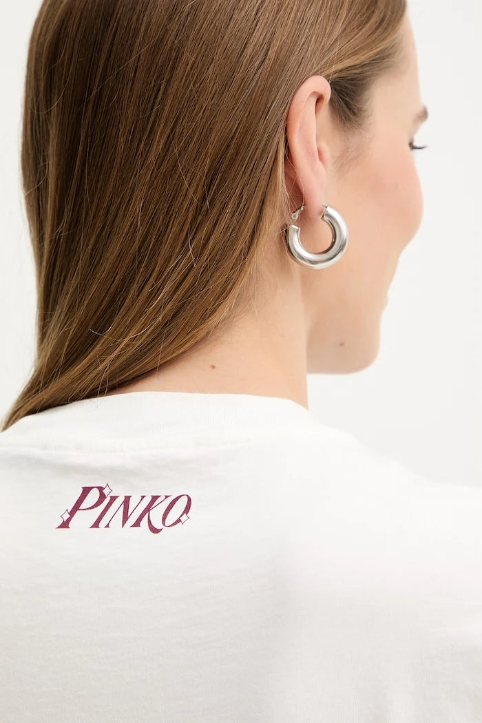Памучна тениска Pinko